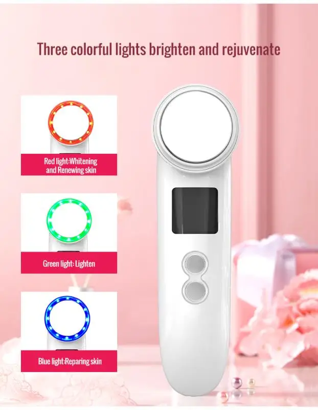 m 2022 best selling product Intelligent Microcurrent Galvanic Facial Massager Ems Massager Skin Tightening Ion Induction Machine