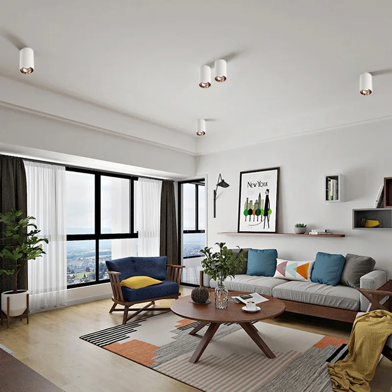 Surface Mounted Led Downlight Showroom Lighting 3000K Warm White 35W Led Cob Downlight