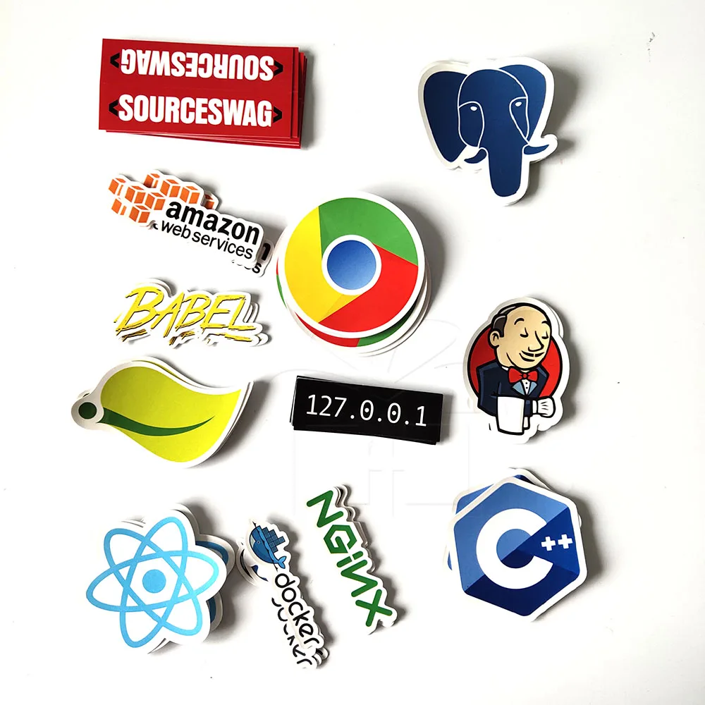 UV Printing Waterproof Alphabet Word Letter Custom Die Cut Vinyl Stickers