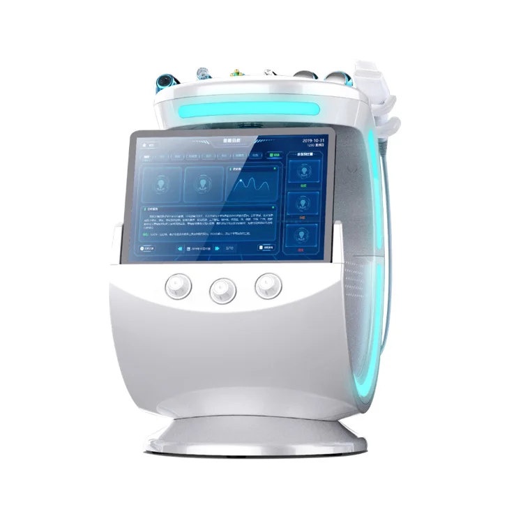 2020 многофункциональный 7 в 1 Новый волшебный зеркальный мониторинг aqua Face smart ice blue skin