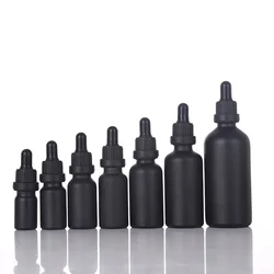 hot Packaging Custom Round Paper Tube for essential oil bottle  frosted black paper tube