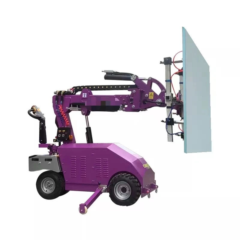 400kg capacity stone lifting robot equipment granite slab vacuum lifter with stronger wheel