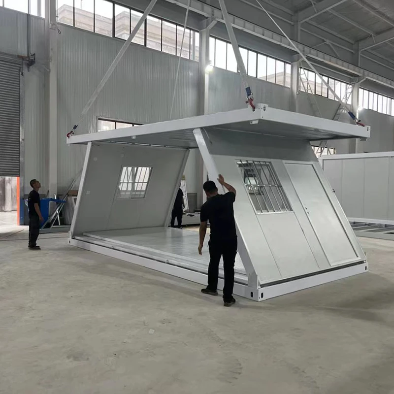 Shipping Foldable Prefabricated House Luxury Villa Modern Folding Flat pack Container House