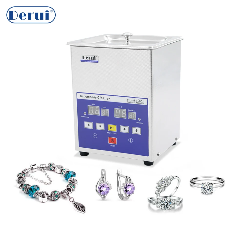 Household Cleaning Machine Cleaner Jewelry Watch Digital Ultrasonic Cleaner Path For Jewelry