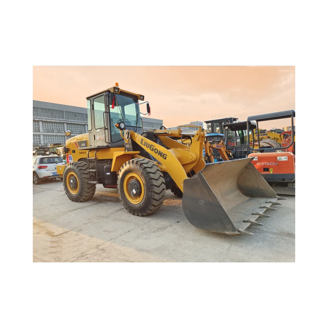 Used Secondhand LIUGONG 836 CLG836 Front Loader 3 Ton Medium Articulated Wheel Loader