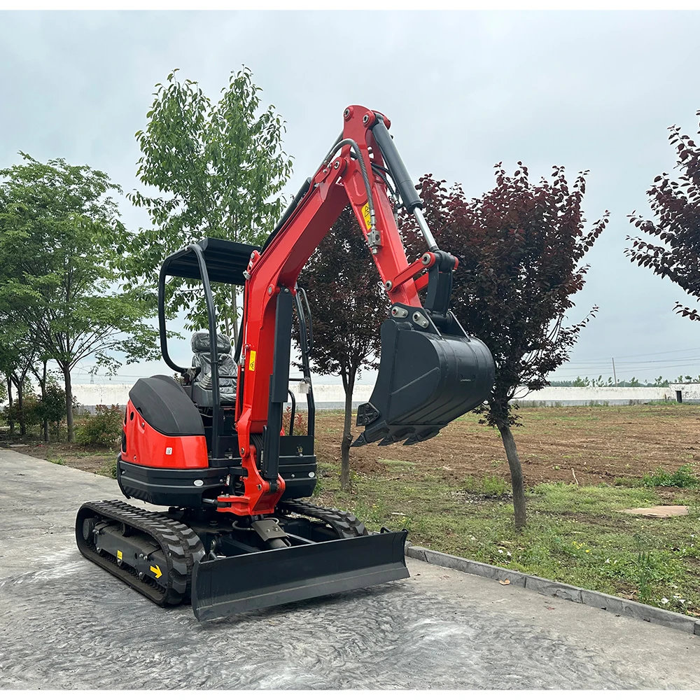 FREE SHIPPING Mini Excavator 3.5 Ton EPA Farm New Crawler Digger Kubota Engine Small Excavators 2 Ton Excavators Machine Prices