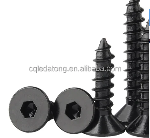 Competitive Price Bugle Head Black Phosphate Self Tapping Screws Drywall Screws Black Self-tapping Screws