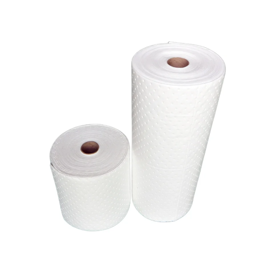 Rapid Oil Spill Response Advanced Absorbent Rolls
