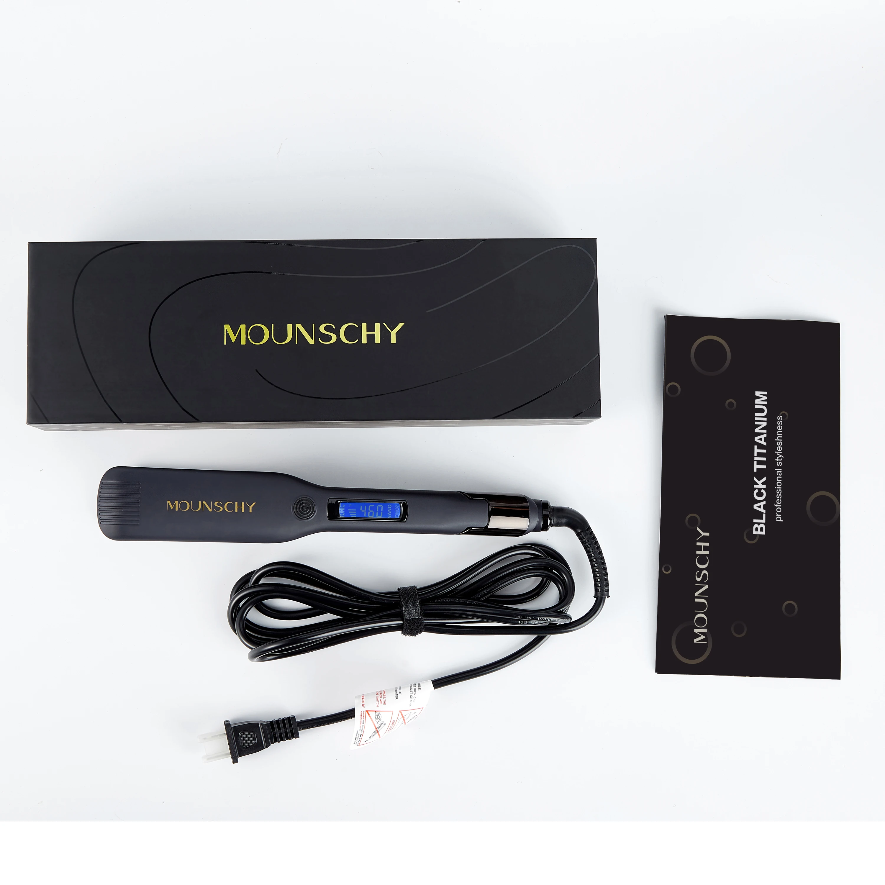 Professional salon High Quality 1.5 inch  Flat Iron Hair Straightener