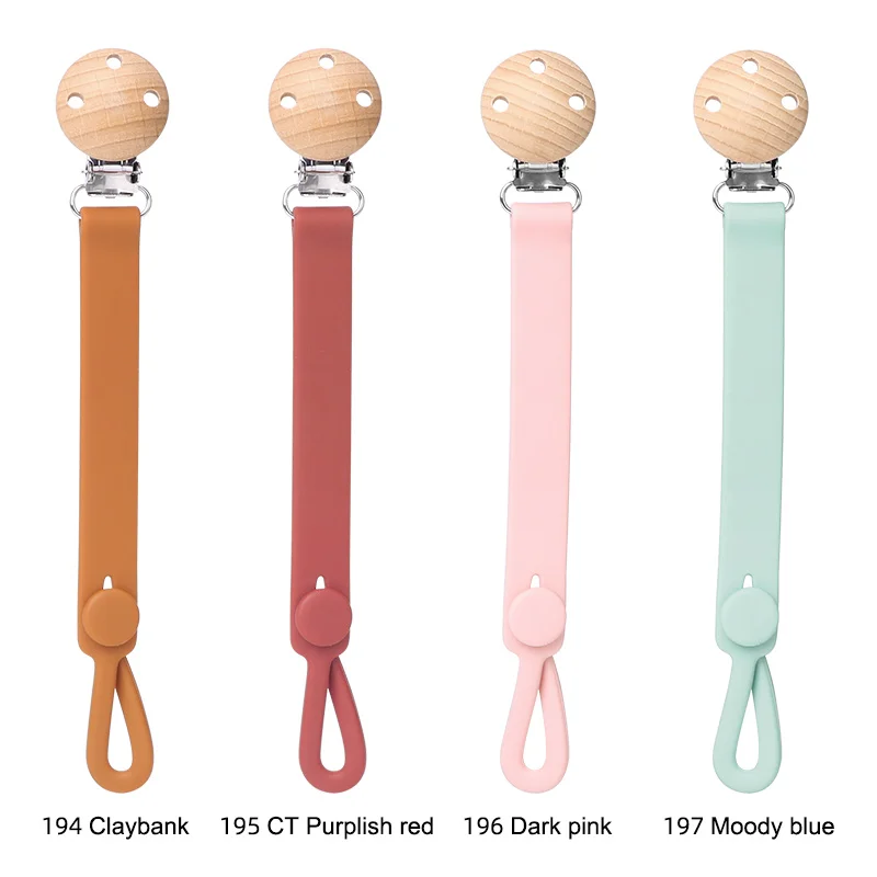 Kids Pacifier Bag Baby Animal Pacifier Clips For Baby