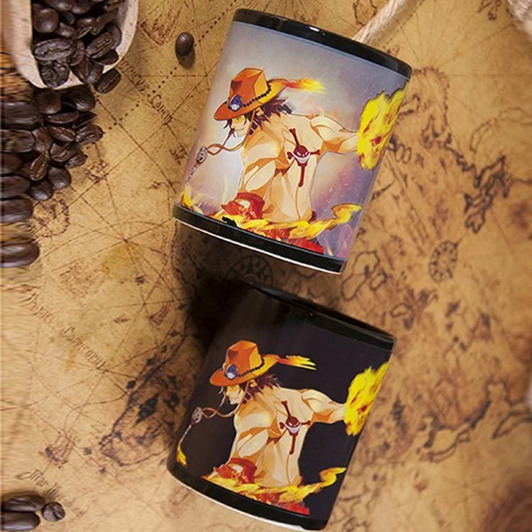 Пользовательский логотип, забавная меняющая цвет керамическая кружка, печать фото, драконий жемчуг, 3d кофейная чашка