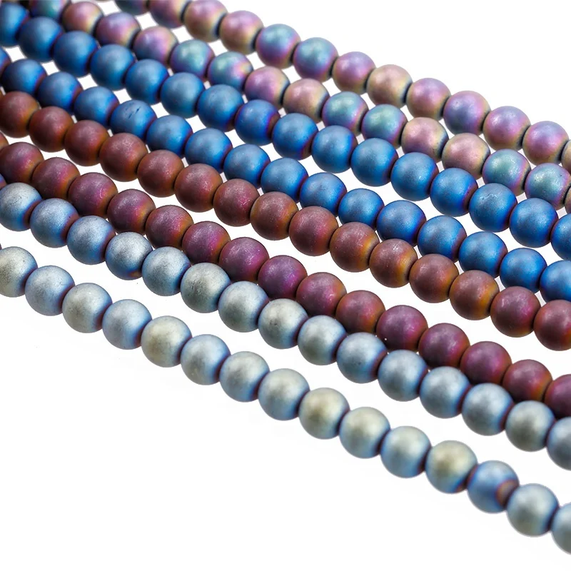 Zenper 3mm*3mm*1mm Square Shape Hematite Loose Colored Hematite Stone Wholesale