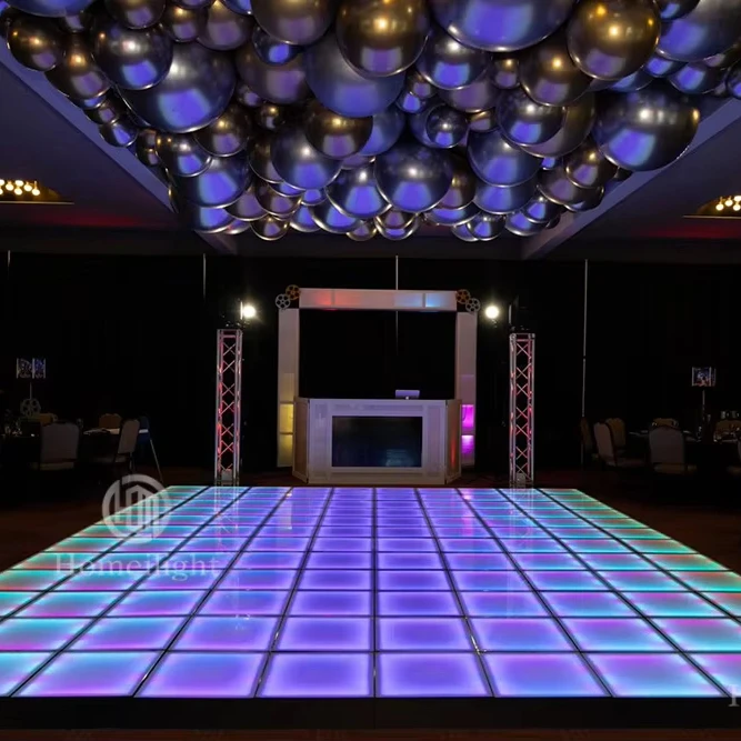 Hot Sale Dancing LED 3D frost mirror dance floor Stage Lights for Church Matte Dyeing Dance Floor Wedding