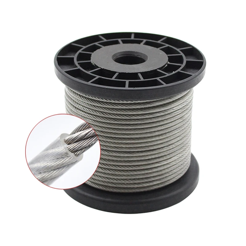 Stainless Steel Wire Rope  6x19+fc  Steel Wire Rope Tianli steel wire rope