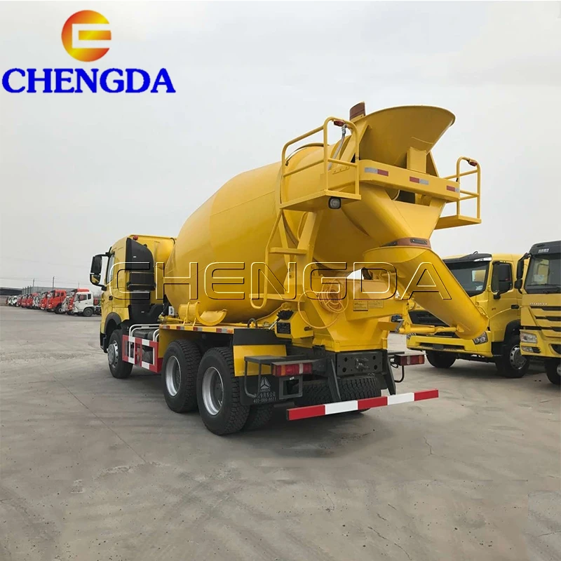 Sinotruk 6x4 8m3 9m3 10m3 336hp 10 Wheeler HOWO