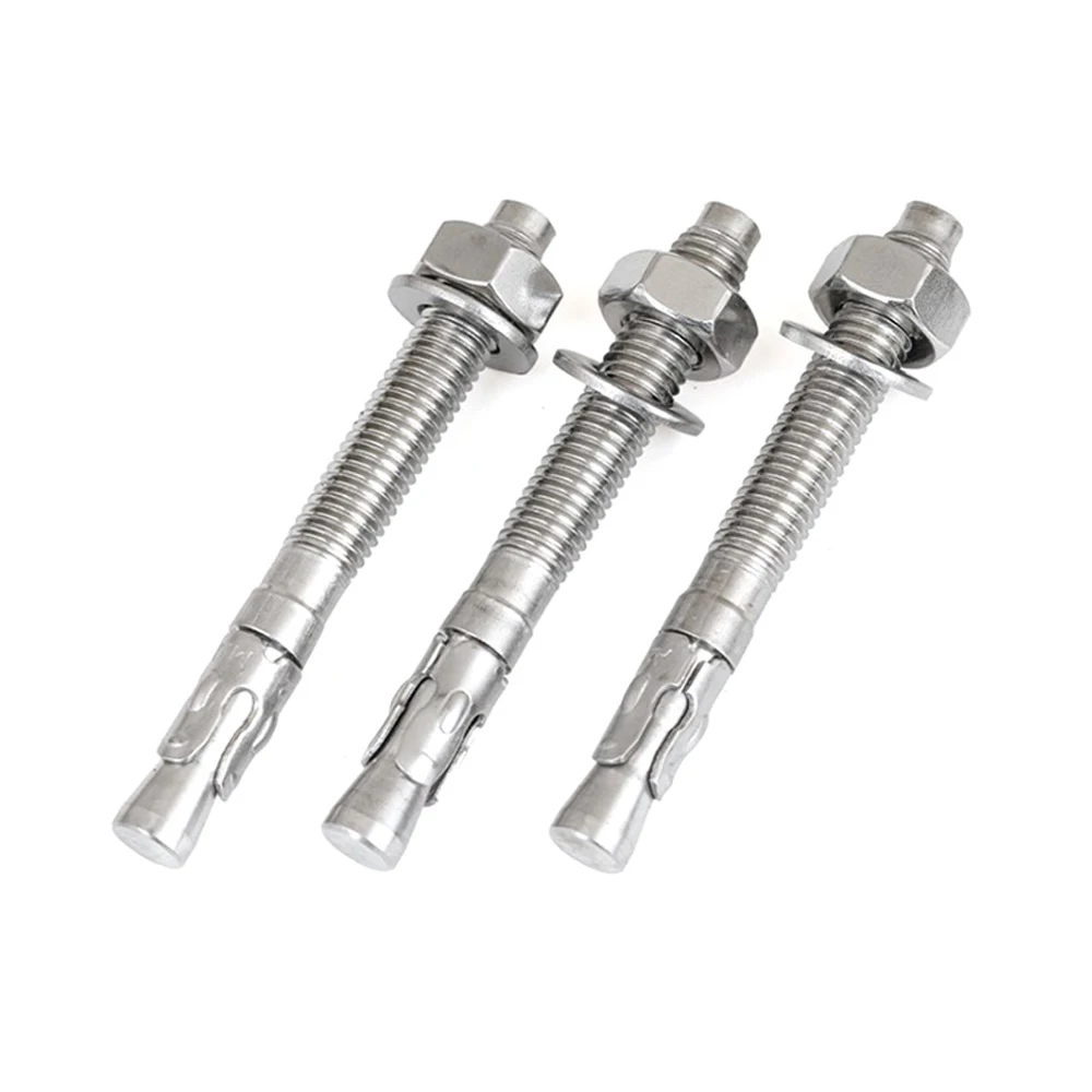 Stock M14 M16 M20 Stainless Steel Heavy Duty Stud Wedge Anchor