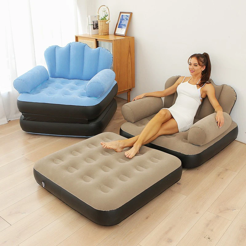 High Quality Low Price Comfy Luxury Foldable Inflatable Sofa Couch Sofa Air Sofa