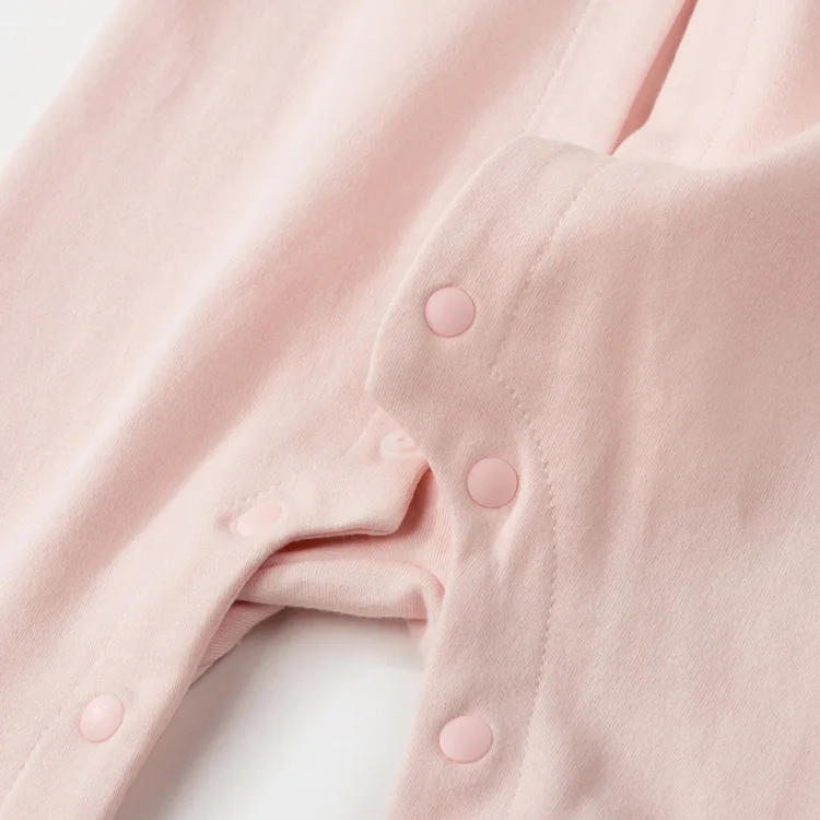 ChuchuPuff LOW MOQ OEM 100% cotton newborn clothes baby rompers set jumpsuit