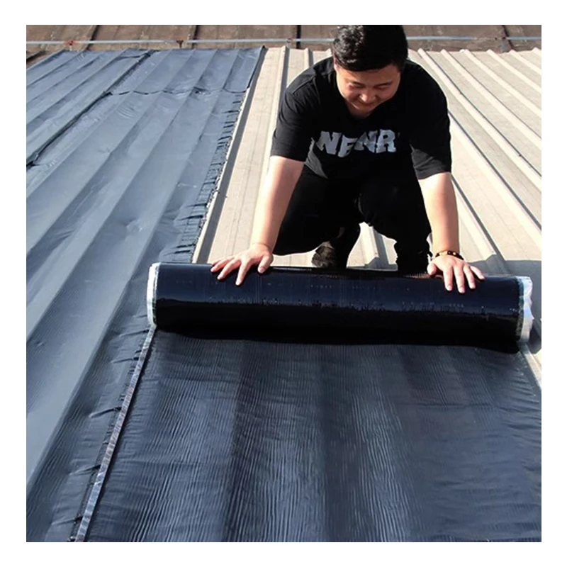 Waterproof Sheet Self Adhesive Roofing Roll Of Imperfant Aluminum Foil Rubber Waterproof Butyl Tape For Roof Protection