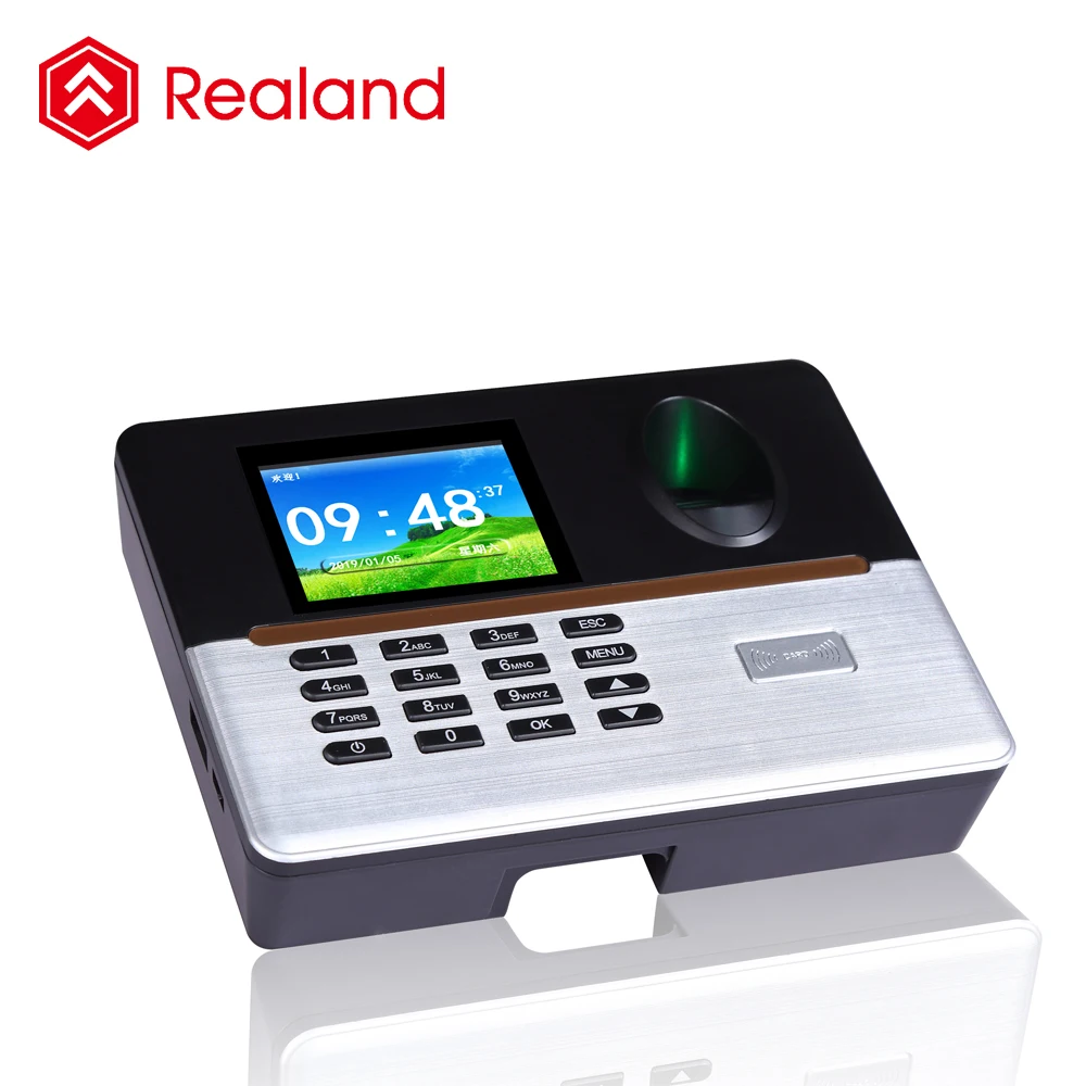 Professional Biometric Fingerprint Password/ ID Card Recognition Wifi Time Attendance System For Office