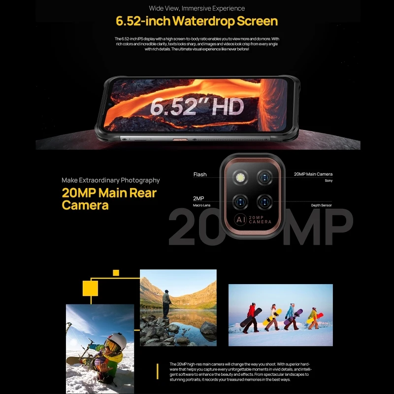 Global Version Ulefone Power Armor 14 Pro  8GB+128GB Rugged Phone Power Armor 14 Pro