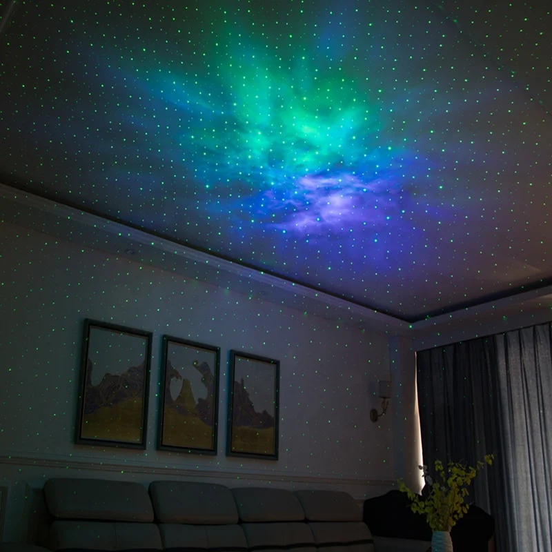  Лазерный Звездный сумеречный проектор w/LED Nebula Cloud для игровых комнат домашнего кинотеатра Ночной свет атмосфера
