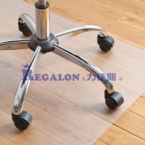Clear Office Plastic Polycarbonate Chair Floor Mat For Carpeted Floors