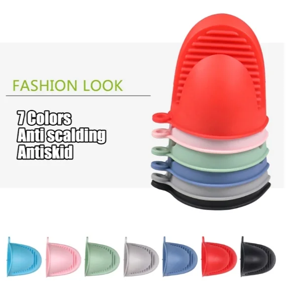 Shark Shaped Silicone Insulated Glove Anti Slip Thickened High temperature resistance Kitchen Anti Scalding Device Oven Mitt