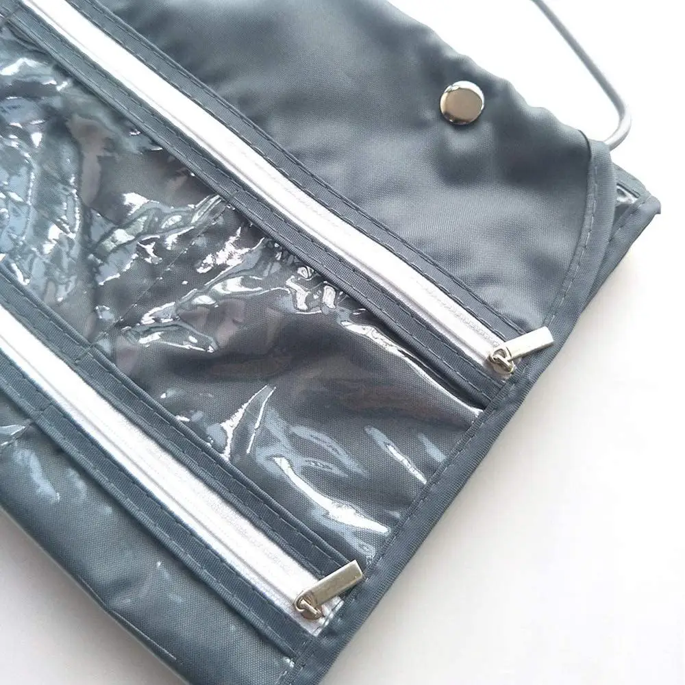 hanging traveling necklace bracelets jewelry bag travel jewellery organizer