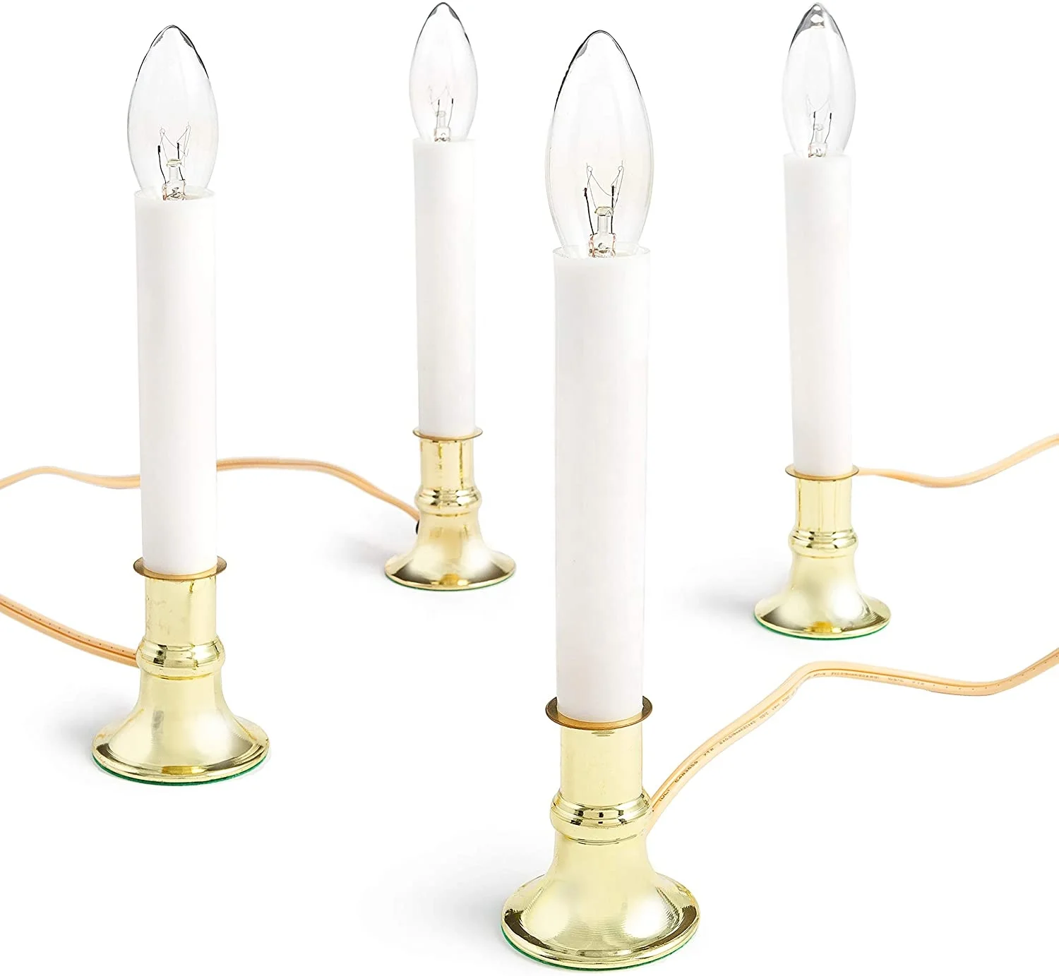 Certified electric window light candle sensor switch C26 bulb  Christmas candle shaped light