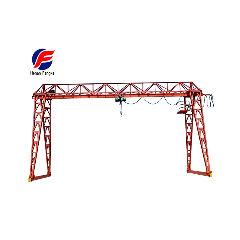 
Hook Gantry Crane High Quality Single beam gantry crane With Trolley Outdoor Using 