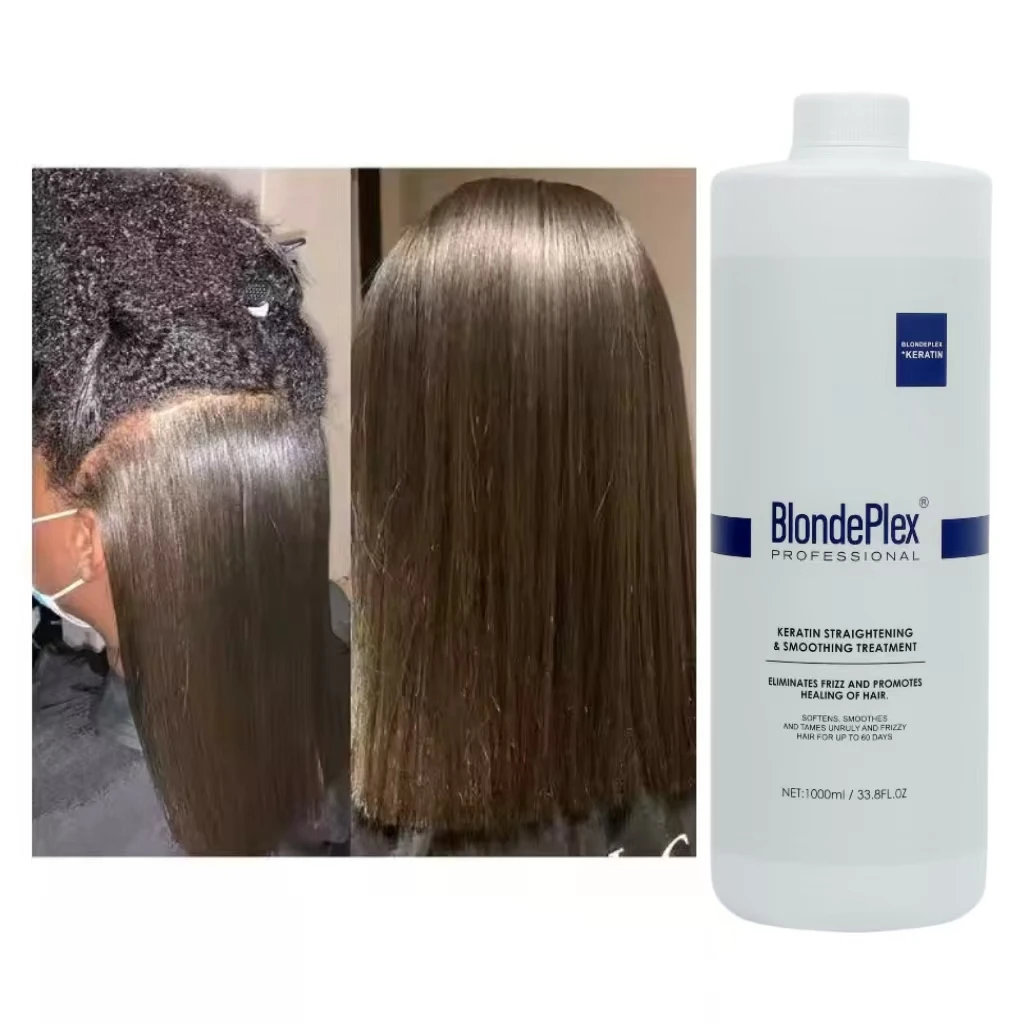 Private label OEM Keratin Straightening Professional Salon Brazilian Keratin Protein Cream for Hair Repair Hair Treatment