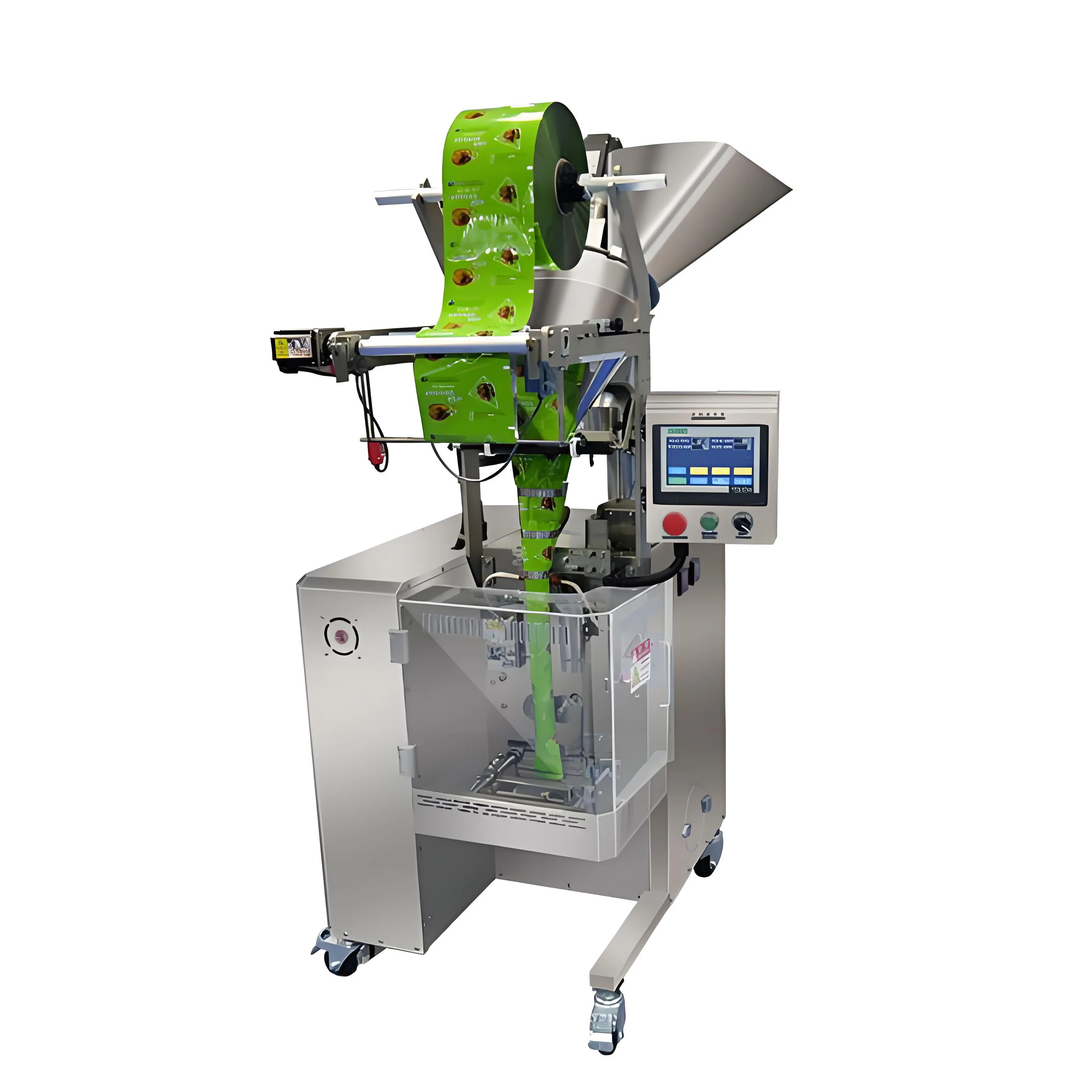 High Quality Automatic Puffed Snack Food Packaging Machine Vertical Popcorn Filling Packing Machine