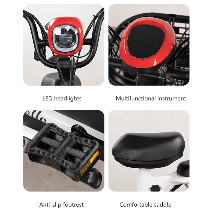 sepeda listrik 450w electric bike bicycles pizza delivery motorcycles wholesale Eec Electric Motorcycle with pedals