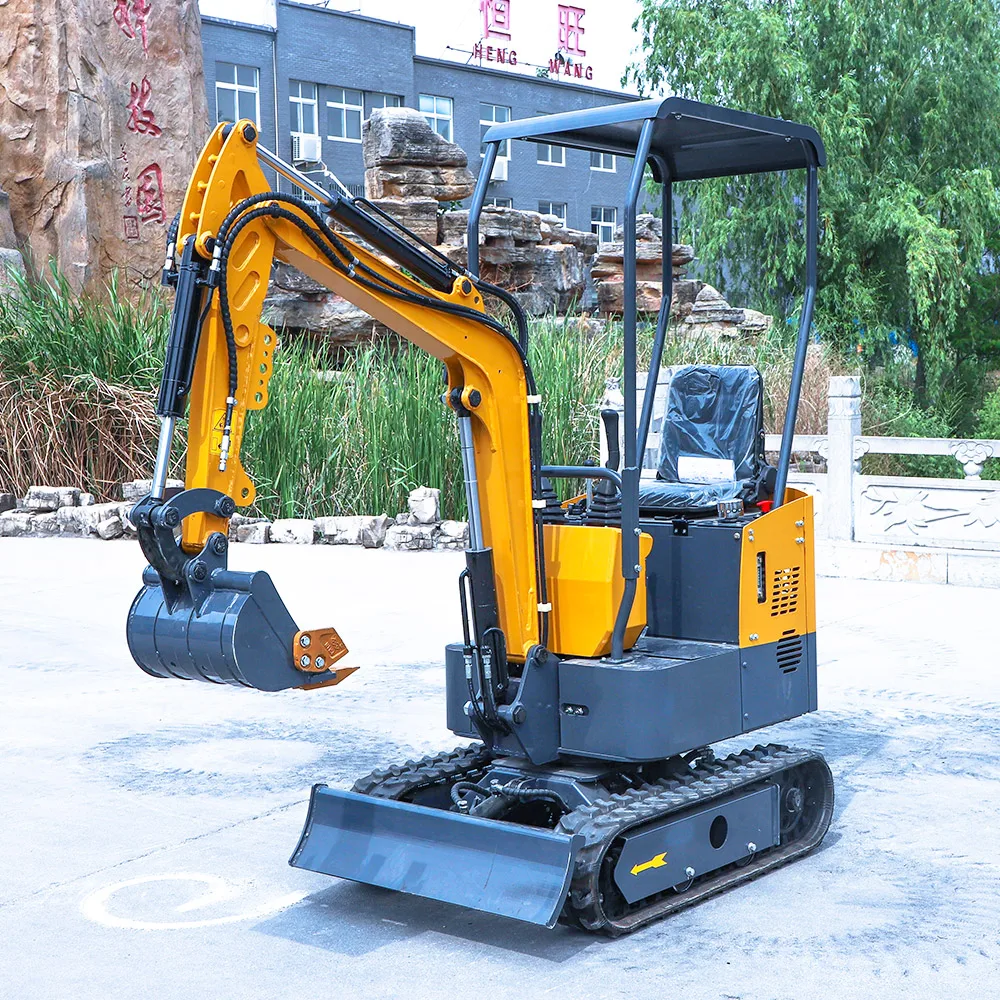 Earth Moving Machinery 0.8 ton Series 1ton mini excavator Small Digger With CE