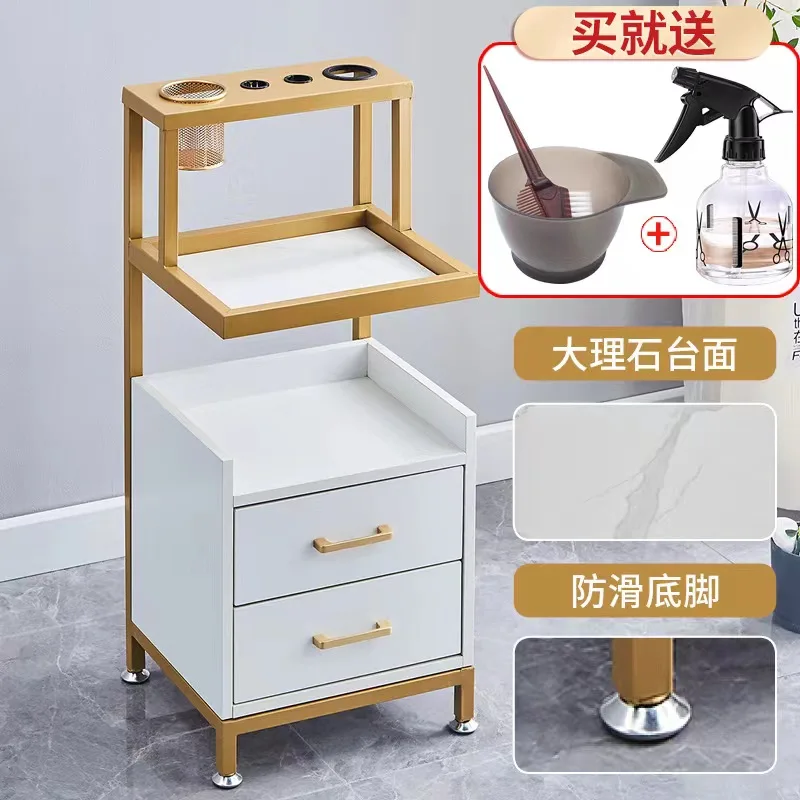 High Quality Mobile Hair Salon Styling Tool Metal Car Beauty Salon Trolley for Spa Tattoo Living Room