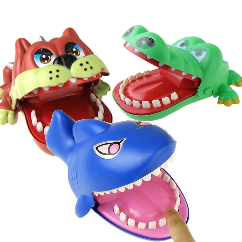 ZG Big mouth Finger biting interactive toy crocodile biting kids toys educational finger-guessing game educational games toys