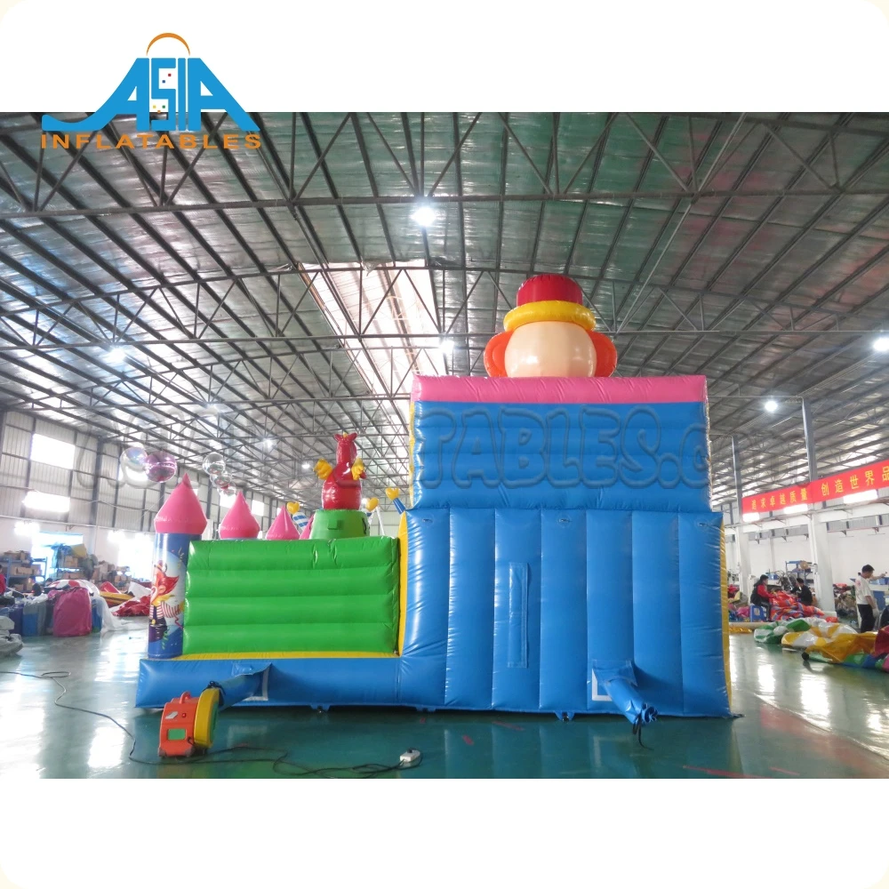 
Inflatable Adult Bounce House / Inflatable bounce house slide combo <span style=