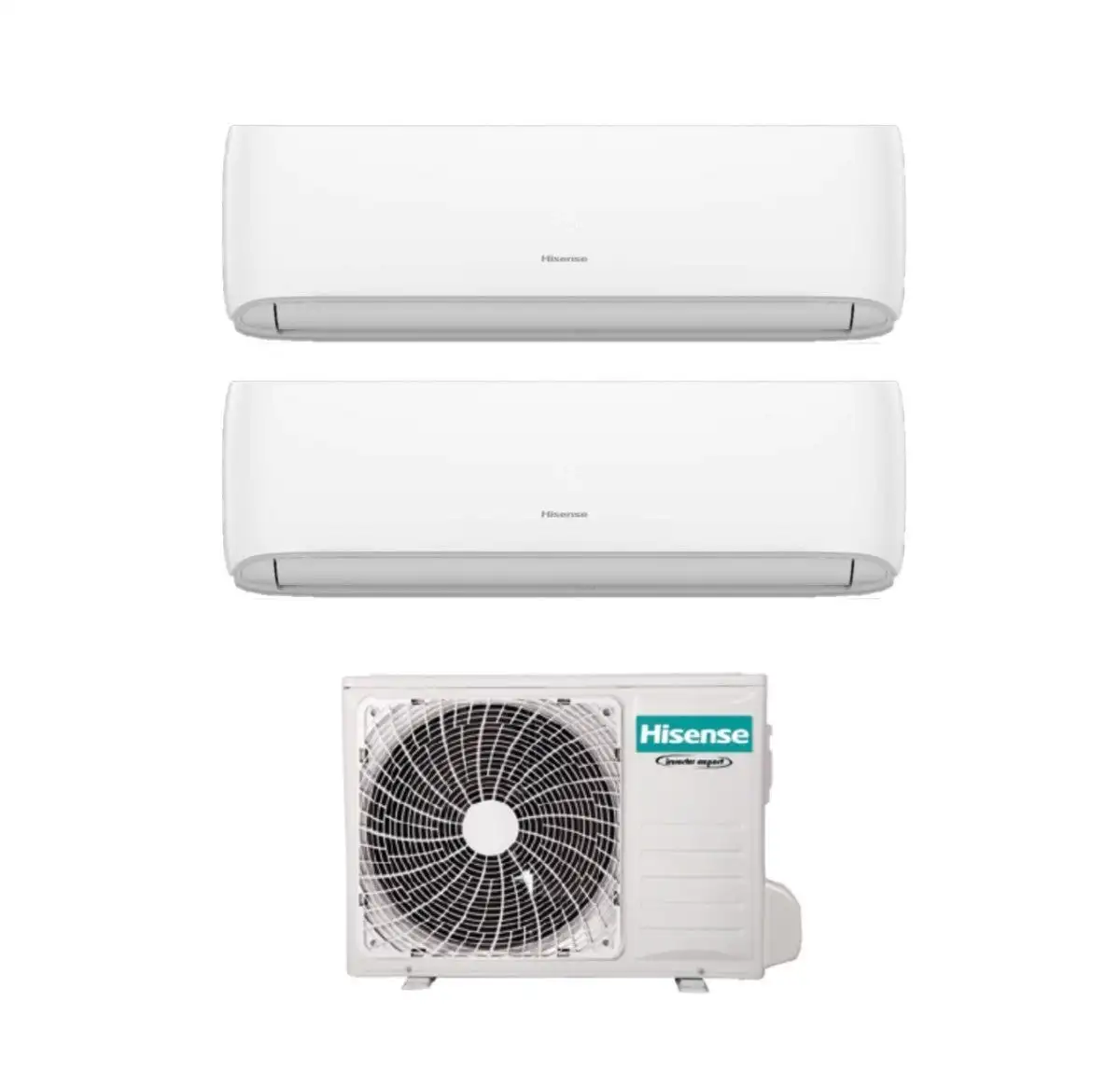 Hot Sale Air Conditioner Hisense Dual Split Inverter series HI-COMFORT 9+12 with 2AMW52U4RXC R-32 Integrated Wi-Fi 9000+12000