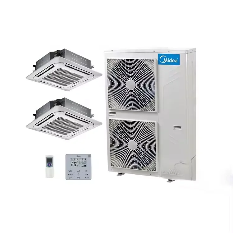 Midea настенный потолочный воздуховод 5 тонн Инвертор Сплит Вентилятор катушка кассета 24kbtu охлаждающий кондиционер