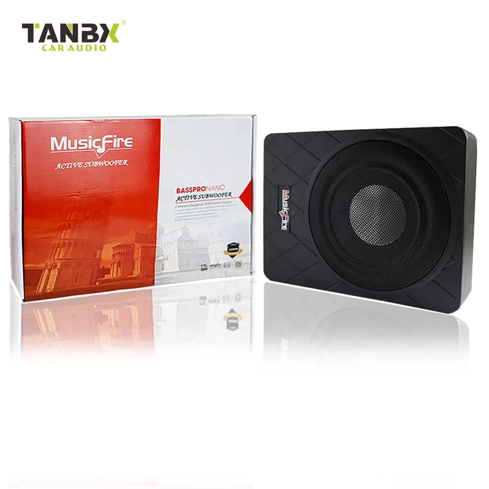 Factory price  10 inch high power car amplifier underseat subwoofer pure bass car audio speaker