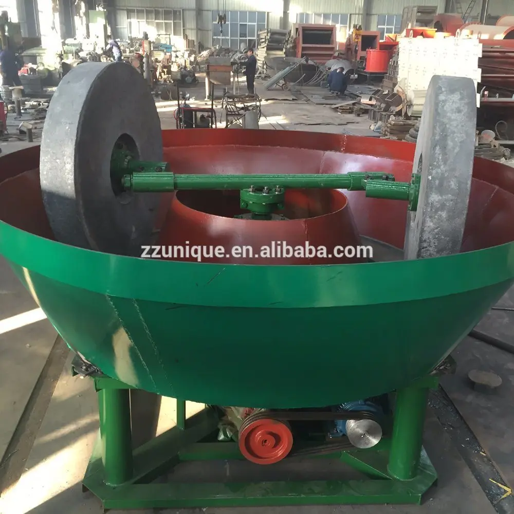 Sudan Popular Gold Processing Wet Pan Mill Gold Pan Mills