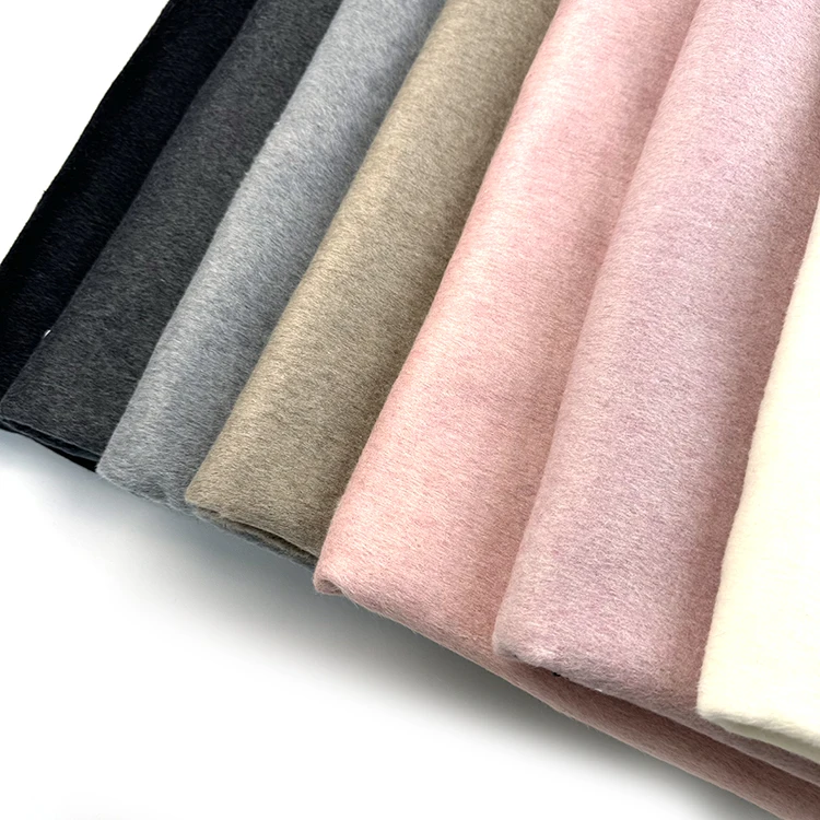 High Quality Alpaca Wool Manufacture Wholesale Fabric Gsm 50% Polyester 50% Wool Fabric