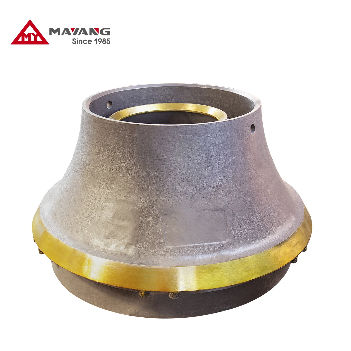 High manganese steel casting cone crusher bowl liner gyratory crusher spare parts cone crusher concave mantle