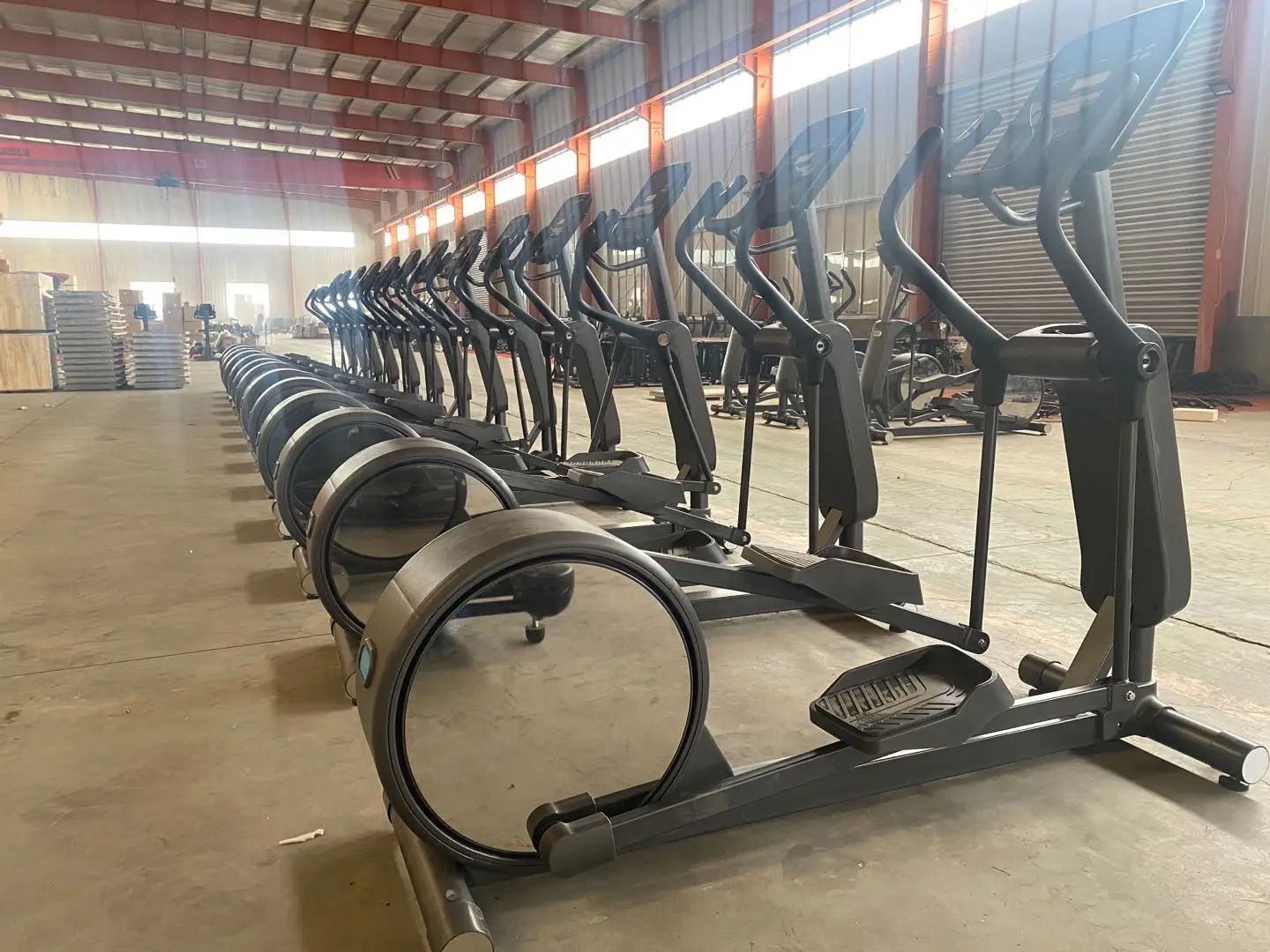 Multi Function Home Fitness Equipment Walker Stepper Exercise Bike Elliptical Cross Trainer Black