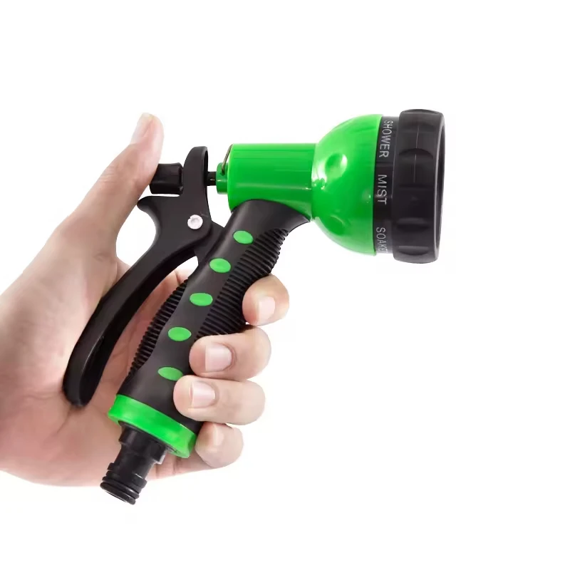 High Quality Multifunctional Adjustable Household Garden Watering Spray Gun 7 Pattern Water Spray Garden Nozzles