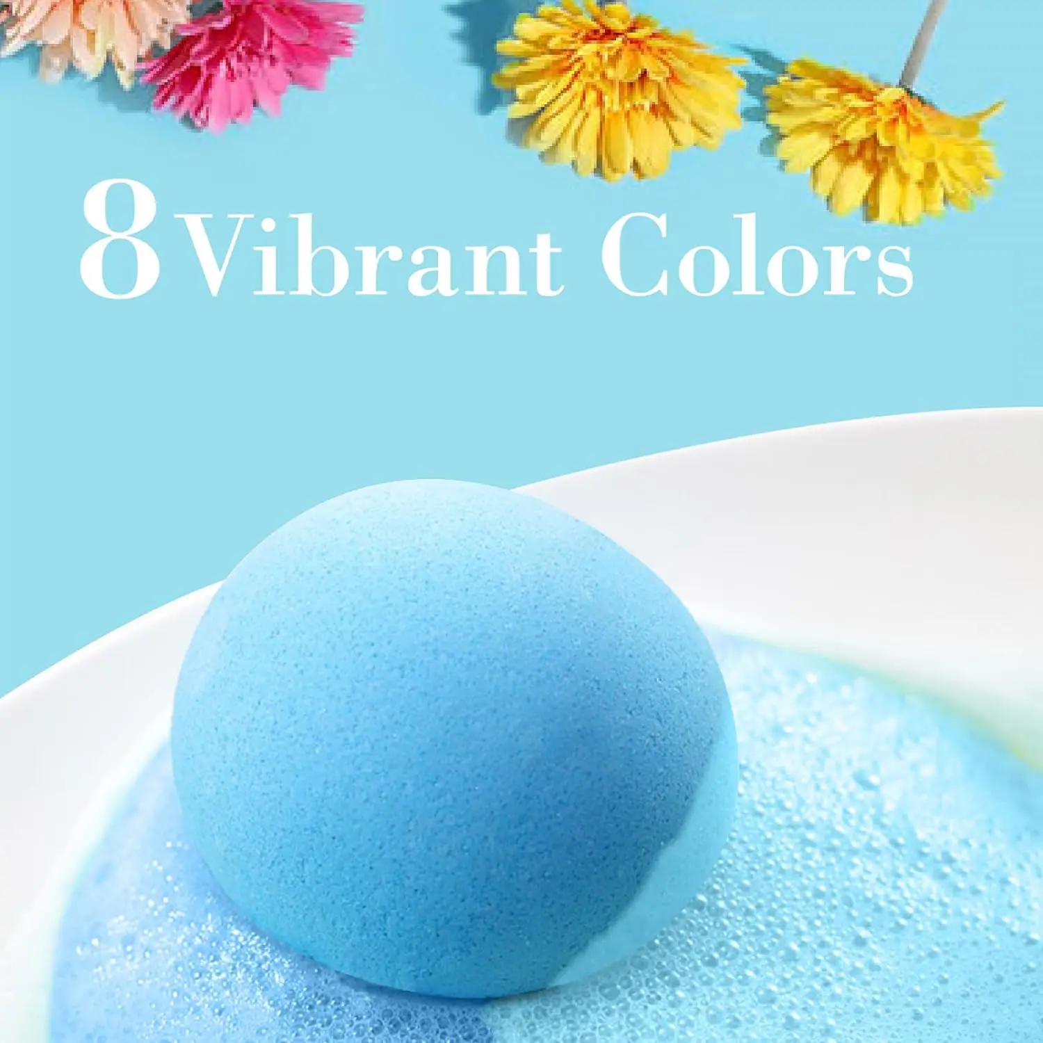 Customized Vegan Organic Natural Essential Oil Bath Balls Bubble Bath supplies Bath Bomb Gift Sets For Women