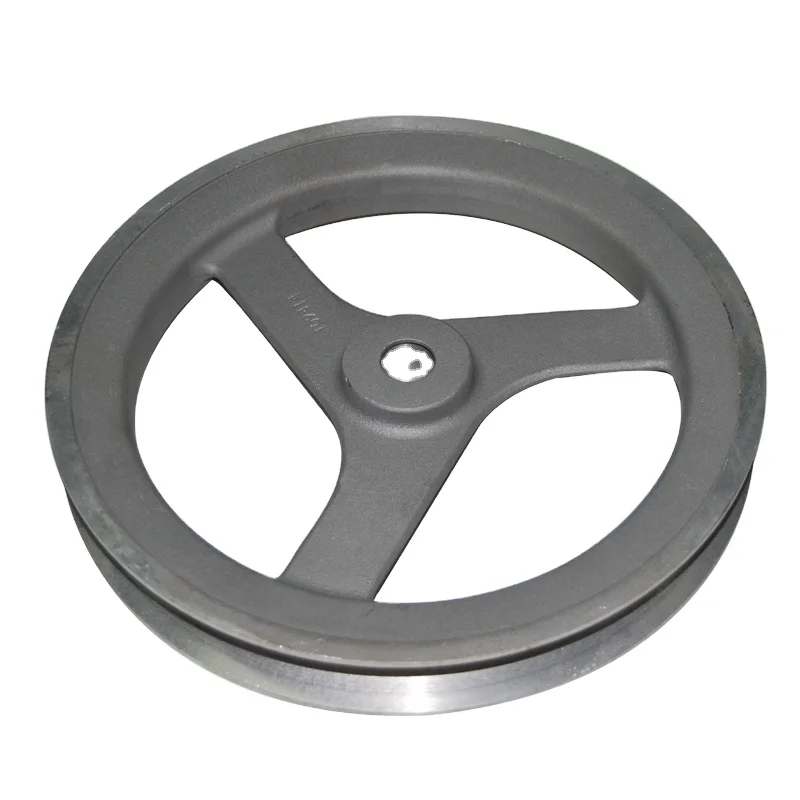 Good Quality Compressor Propeller Fan Blade Flywheel Pulley For 25kg
