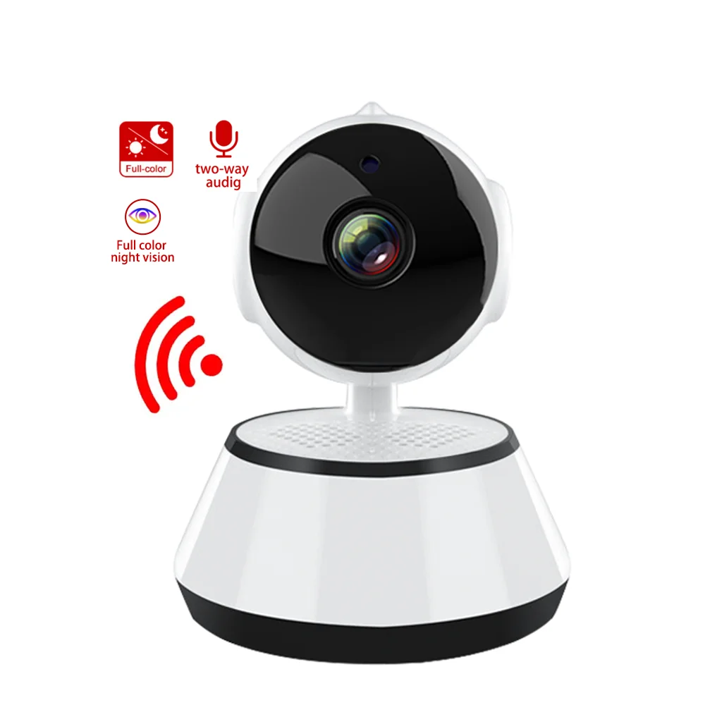 Full HD Wireless WiFi Smart Home Video Network Indoor IP PTZ Camera 360 Degree V380 Pro CCTV Security WiFi Camera
