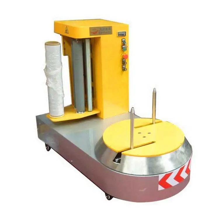 Strong and robust luggage travel bags wrapping machine Luggage packer machine